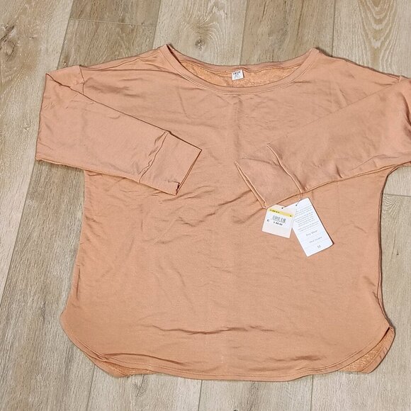 True & Co. Tops - TRUE & CO WOMENS MED BLUSH SLOUCH TOP BUTTERY SOFT